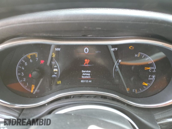 2017 Jeep Grand Cherokee Overland with VIN 1C4RJFCT6HC626918, listed as a Copart auction lot 44758135 with 85,112 mi miles and Salvage Title. Bid and sale history available at carsss.com. Image 9.