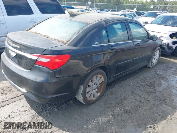 2012 Chrysler 200 LX with VIN 1C3CCBAB9CN214335, listed as a IAAI auction lot 42003721 with 225,632 mi miles and . Bid and sale history available at carsss.com. Image 4.