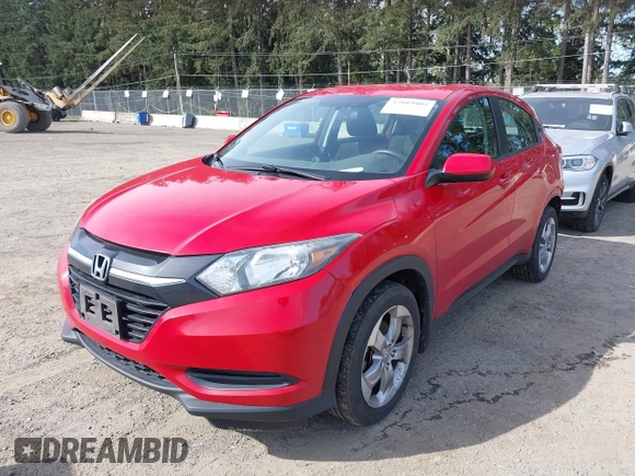 2017 Honda HR-V LX with VIN 3CZRU6H34HG700604, listed as a IAAI auction lot 42019802 with 95,530 mi miles. Bid and sale history available at carsss.com. Image 19.