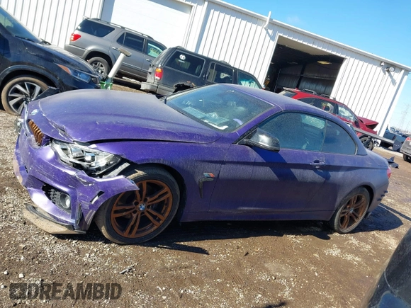 2014 BMW 4 Series 428i xDrive with VIN WBA3T1C58EPS98939, listed as a IAAI auction lot 41649313 with 35,994 mi miles and . Bid and sale history available at carsss.com. Image 15.