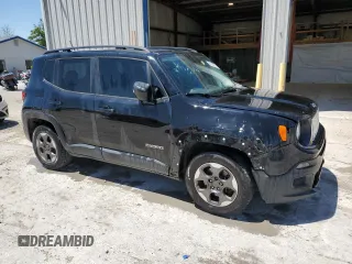 2017 Jeep Renegade Sport с VIN ZACCJAAB0HPE83379, выставлен на аукционе Copart как лот 56929755 с пробегом 180 942 миль миль и Списание • Salvage title. История ставок и продаж доступна на DreamBid. Изображение 4.