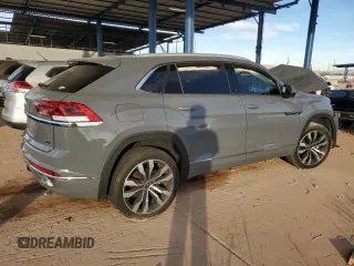 2022 Volkswagen Atlas SEL Premium R-Line with VIN 1V2FE2CA3NC231068, listed as a Copart auction lot 87459184 with Not provided miles and Salvage title. Bid and sale history available at DreamBid. Image 3.