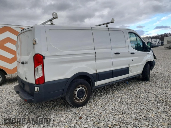 2018 Ford Transit with VIN 1FTYE1ZM7JKB50287, listed as a Copart auction lot 81275854 with Not provided miles and Salvage title. Bid and sale history available at DreamBid. Image 3.