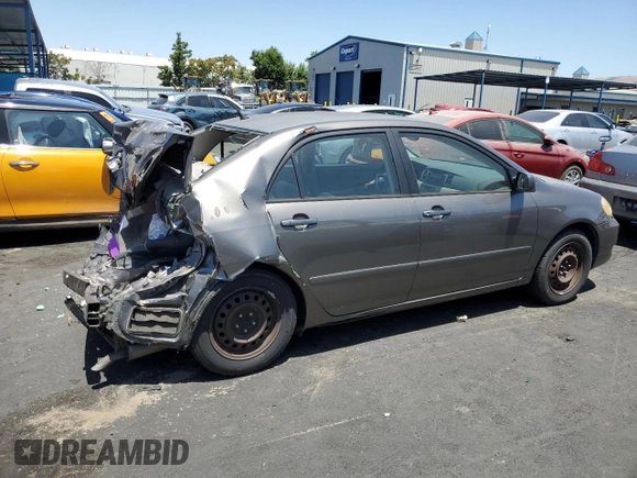 2007 Toyota Corolla CE with VIN 1NXBR32E47Z929387, listed as a Copart auction lot 62547505 with 245,897 mi miles and Salvage title. Bid and sale history available at DreamBid. Image 3.