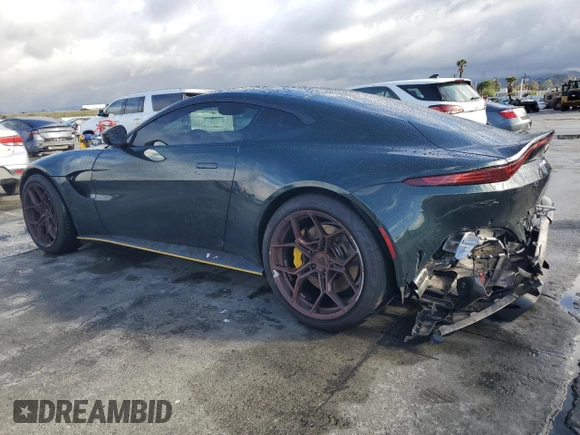2020 Aston Martin Vantage z VIN SCFSMGAW4LGN03942, wystawiony jako Copart lot #49004855 z przebiegiem 42 583 mil mil oraz Szkody całkowita. Historia ofert i sprzedaży dostępna na DreamBid. Obrazek 2.