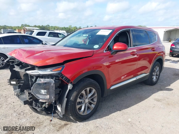 2020 Hyundai Santa Fe SEL with VIN 5NMS33ADXLH170664, listed as a IAAI auction lot 41945937 with 81,511 mi miles. Bid and sale history available at carsss.com. Image 17.