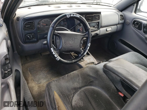 1999 Dodge Dakota SLT with VIN 1B7GG22Y2XS165166, listed as a Copart auction lot 47440435 with 167,345 mi miles and Salvage Title. Bid and sale history available at DreamBid. Image 8.