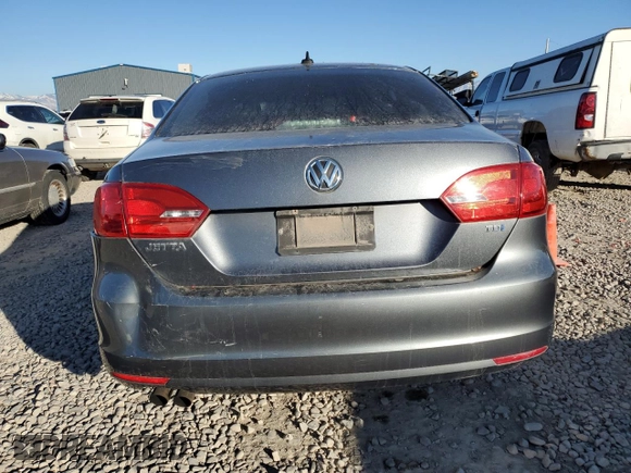 2012 Volkswagen Jetta Sedan TDI with VIN 3VW3L7AJ3CM466573, listed as a Copart auction lot 42820135 with 100,074 mi miles and Salvage Title. Bid and sale history available at carsss.com. Image 6.