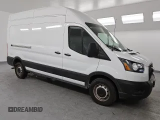 2023 Ford Transit Cargo z VIN 1FTBR1X8XPKB01724, wystawiony jako Copart lot #43828525 z przebiegiem 39 657 mil mil oraz Czysty tytuł • Clean title. Historia ofert i sprzedaży dostępna na DreamBid. Obrazek 4.