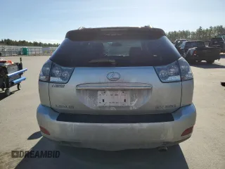 2008 Lexus RX 350 with VIN JTJGK31U989850645, listed as a Copart auction lot 54941345 with 153,655 mi miles and Clean Title. Bid and sale history available at DreamBid. Image 6.