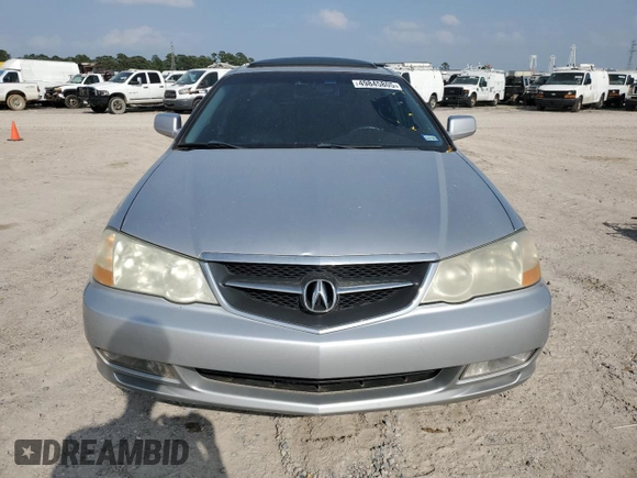 2003 Acura TL Type S with VIN 19UUA56843A011222, listed as a Copart auction lot 49845805 with 205,221 mi miles and Salvage Title. Bid and sale history available at carsss.com. Image 5.