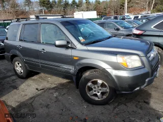 2007 Honda Pilot EX-L with VIN 2HKYF18797H525452, listed as a Copart auction lot 42606025 with 228,581 mi miles and Clean Title. Bid and sale history available at carsss.com. Image 4.
