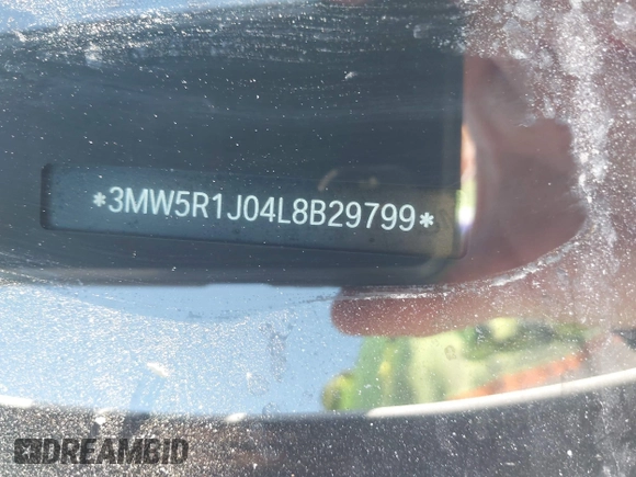 2020 BMW 3 Series 330i с VIN 3MW5R1J04L8B29799, выставлен на аукционе IAAI как лот 42124394 с пробегом 24 783 миль миль и . История ставок и продаж доступна на DreamBid. Изображение 9.