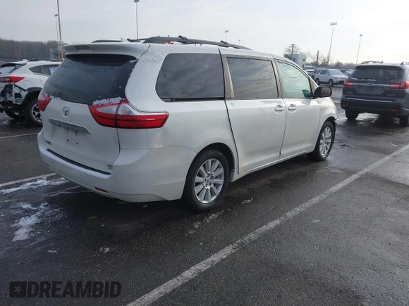 2017 Toyota Sienna XLE with VIN 5TDDZ3DC3HS167636, listed as a IAAI auction lot 41486242 with 72,373 mi miles and . Bid and sale history available at DreamBid. Image 4.