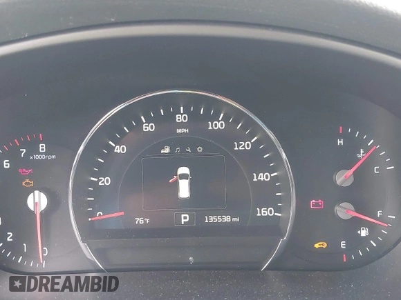 2018 Kia Sorento EX with VIN 5XYPHDA5XJG349848, listed as a IAAI auction lot 42053441 with 135,538 mi miles and . Bid and sale history available at carsss.com. Image 7.