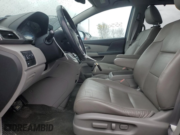 2015 Honda Odyssey EX-L with VIN 5FNRL5H62FB057122, listed as a Copart auction lot 55501945 with 99,731 mi miles and Clean Title. Bid and sale history available at DreamBid. Image 7.