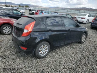 2013 Hyundai Accent GL with VIN KMHCT5AE7DU107861, listed as a Copart auction lot 51367535 with 136,450 mi miles and Clean Title. Bid and sale history available at carsss.com. Image 3.