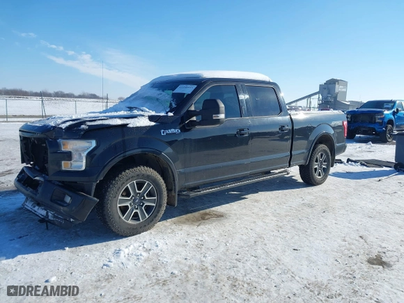 2015 Ford F-150 XLT w/HD Payload Pkg with VIN 1FTFW1EF6FFC08787, listed as a IAAI auction lot 41290445 with 136,293 mi miles. Bid and sale history available at carsss.com. Image 18.