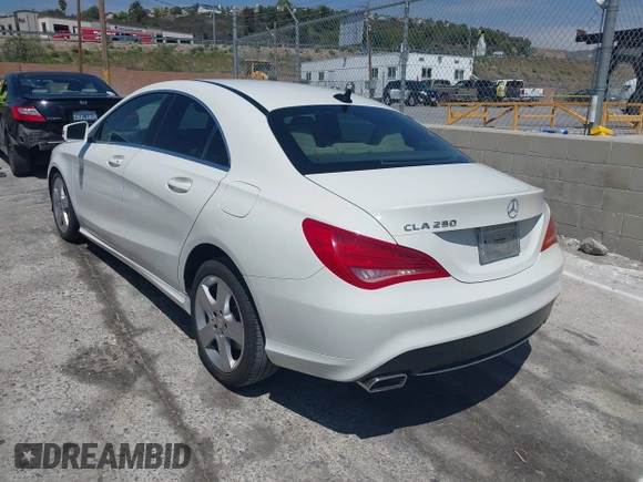2015 Mercedes-Benz CLA 250 with VIN WDDSJ4EBXFN162498, listed as a IAAI auction lot 42159178 with 143,435 mi miles and . Bid and sale history available at DreamBid. Image 3.