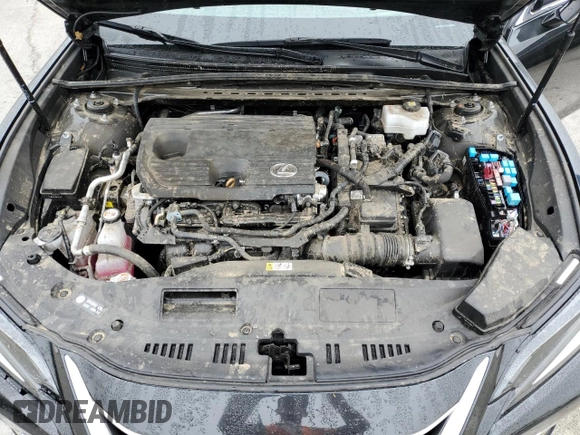 2024 Lexus ES 300h with VIN 58ADA1C17RU044547, listed as a Copart auction lot 58408345 with 39,568 mi miles and Salvage title. Bid and sale history available at DreamBid. Image 11.