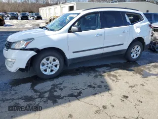2017 Chevrolet Traverse LS with VIN 1GNKRFED4HJ101603, listed as a Copart auction lot 45803065 with 138,402 mi miles and Salvage title. Bid and sale history available at DreamBid. Image 1.