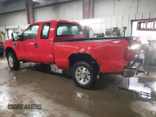 2008 Ford Super Duty F-250 SRW XL with VIN 1FTSX21508EE58243, listed as a Copart auction lot 51253655 with 122,538 mi miles and Salvage Title. Bid and sale history available at carsss.com. Image 2.