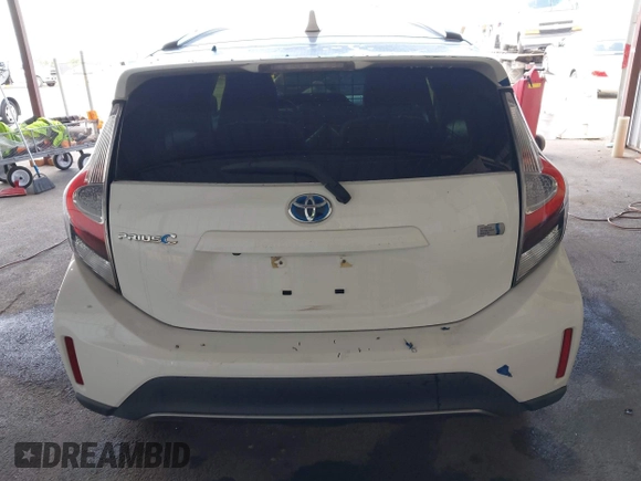 2018 Toyota Prius One with VIN JTDKDTB31J1599993, listed as a IAAI auction lot 42054102 with 107,472 mi miles and . Bid and sale history available at DreamBid. Image 16.