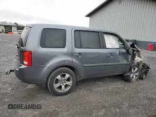 2012 Honda Pilot EX-L with VIN 5FNYF4H67CB020575, listed as a Copart auction lot 52577515 with 0 mi miles and Salvage Title. Bid and sale history available at carsss.com. Image 3.