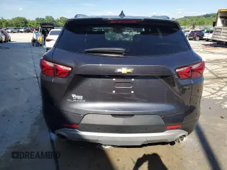2022 Chevrolet Blazer LT with VIN 3GNKBCR45NS215410, listed as a Copart auction lot 57513545 with 19,542 mi miles and Salvage title. Bid and sale history available at DreamBid. Image 6.