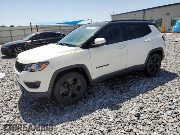 2018 Jeep Compass Altitude with VIN 3C4NJCBB1JT407980, listed as a Copart auction lot 56122885 with 133,615 mi miles and Clean title. Bid and sale history available at DreamBid. Image 1.