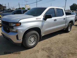 2019 Chevrolet Silverado 1500 Work Truck with VIN 3GCPYAEH3KG206231, listed as a Copart auction lot 55625215 with 49,463 mi miles and Clean Title. Bid and sale history available at DreamBid. Image 2.