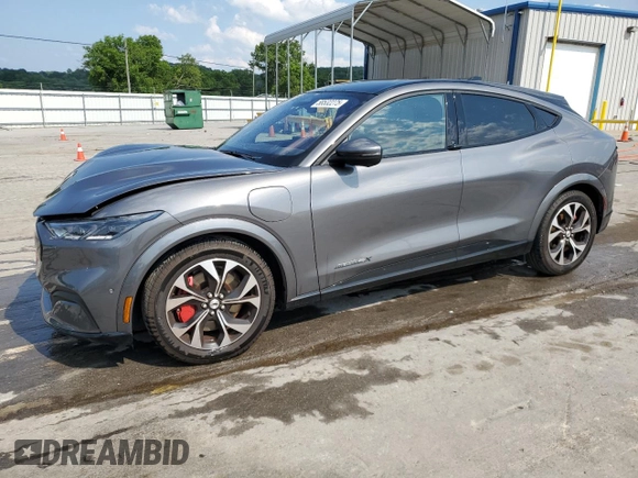 2021 Ford Mustang Mach-E Premium с VIN 3FMTK3SU7MMA07874, выставлен на аукционе Copart как лот 58532275 с пробегом 26 593 миль миль и Списание • Salvage title. История ставок и продаж доступна на DreamBid. Изображение 1.