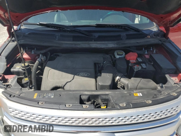 2013 Ford Explorer XLT with VIN 1FM5K7D86DGA55344, listed as a Copart auction lot 54362225 with 186,869 mi miles and Salvage Title. Bid and sale history available at DreamBid. Image 12.