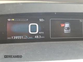 2016 Toyota Prius Four z VIN JTDKARFU4G3503320, wystawiony jako Copart lot #56989525 z przebiegiem 139 551 mil mil oraz Szkoda całkowita • Salvage title. Historia ofert i sprzedaży dostępna na DreamBid. Obrazek 9.