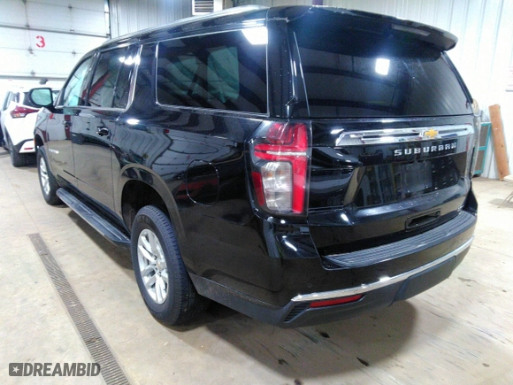 2024 Chevrolet Suburban LT with VIN 1GNSKCKD0RR129408, listed as a IAAI auction lot 41752828 with 39,426 mi miles. Bid and sale history available at carsss.com. Image 3.
