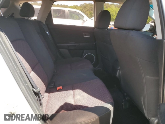 2004 Mazda 3 s with VIN JM1BK343741122704, listed as a Copart auction lot 53317435 with 214,688 mi miles and Salvage Title. Bid and sale history available at carsss.com. Image 10.