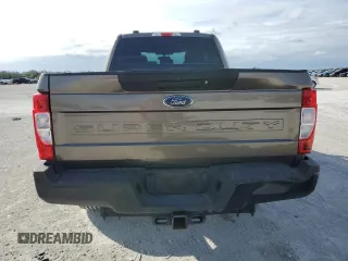 2022 Ford F-250 XL with VIN 1FT8X2BT4NEE14085, listed as a Copart auction lot 89144765 with 95,321 mi miles and Salvage Title. Bid and sale history available at DreamBid. Image 6.