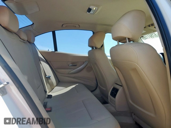 2015 BMW 3 Series 320i with VIN WBA3B1C5XFP831703, listed as a Copart auction lot 57561155 with 135,034 mi miles and Salvage title. Bid and sale history available at DreamBid. Image 10.