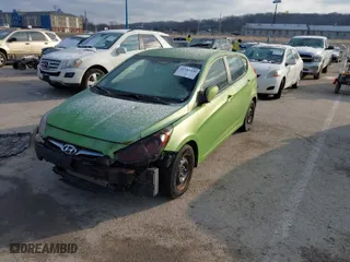 2012 Hyundai Accent GS with VIN KMHCT5AE9CU039285, listed as a IAAI auction lot 41543320 with 73,564 mi miles. Bid and sale history available at carsss.com. Image 2.