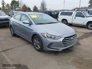 2017 Hyundai Elantra SE with VIN 5NPD84LFXHH035225, listed as a IAAI auction lot 41780614 with 98,855 mi miles. Bid and sale history available at carsss.com. Image 1.
