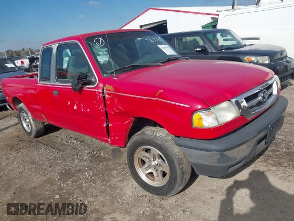 2003 Mazda B-Series 2WD Truck SE with VIN 4F4YR46V33TM13768, listed as a IAAI auction lot 41351910 with 212,641 mi miles. Bid and sale history available at carsss.com. Image 1.