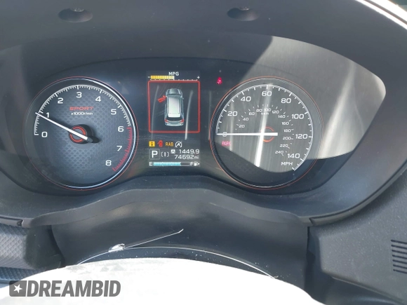 2020 Subaru Forester Special Sports with VIN JF2SKARC8LH528057, listed as a IAAI auction lot 42448503 with 74,692 mi miles and . Bid and sale history available at DreamBid. Image 7.