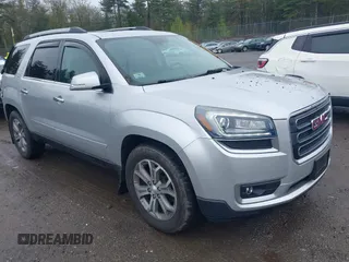 2015 GMC Acadia SLT with VIN 1GKKVRKD6FJ382279, listed as a IAAI auction lot 42165910 with 113,952 mi miles. Bid and sale history available at carsss.com. Image 1.