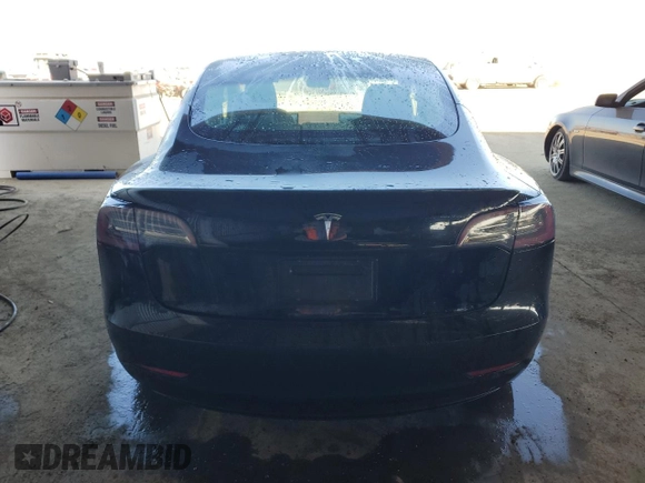 2022 Tesla Model 3 with VIN 5YJ3E1EA2NF190124, listed as a Copart auction lot 48759565 with 137,726 mi miles and Clean Title. Bid and sale history available at carsss.com. Image 6.
