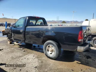2002 Ford F-150 XL with VIN 1FTRF17222NB03008, listed as a Copart auction lot 46364635 with 136,298 mi miles and Salvage Title. Bid and sale history available at carsss.com. Image 2.