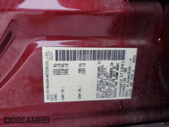 2018 Nissan Maxima Platinum z VIN 1N4AA6AP3JC371045, wystawiony jako Copart lot #43171805 z przebiegiem 62 223 mil mil oraz Szkoda całkowita • Salvage title. Historia ofert i sprzedaży dostępna na DreamBid. Obrazek 15.