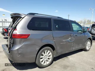 2017 Toyota Sienna with VIN 5TDDZ3DC0HS167688, listed as a Copart auction lot 52880065 with 109,104 mi miles and Salvage Title. Bid and sale history available at DreamBid. Image 3.