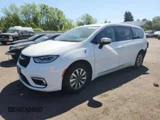 2023 Chrysler Pacifica Hybrid Limited with VIN 2C4RC1S76PR599288, listed as a Copart auction lot 58988765 with 39,290 mi miles and Salvage title. Bid and sale history available at DreamBid. Image 1.