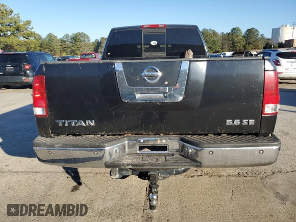 2006 Nissan Titan SE with VIN 1N6BA06A56N563608, listed as a Copart auction lot 88769975 with Not Provided miles and Salvage Title. Bid and sale history available at DreamBid. Image 6.