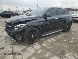 2017 Mercedes-Benz GLE 43 AMG z VIN 4JGED6EB3HA064011, wystawiony jako Copart lot #85243874 z przebiegiem 95 518 mil mil oraz Szkoda całkowita • Salvage title. Historia ofert i sprzedaży dostępna na DreamBid. Obrazek 1.
